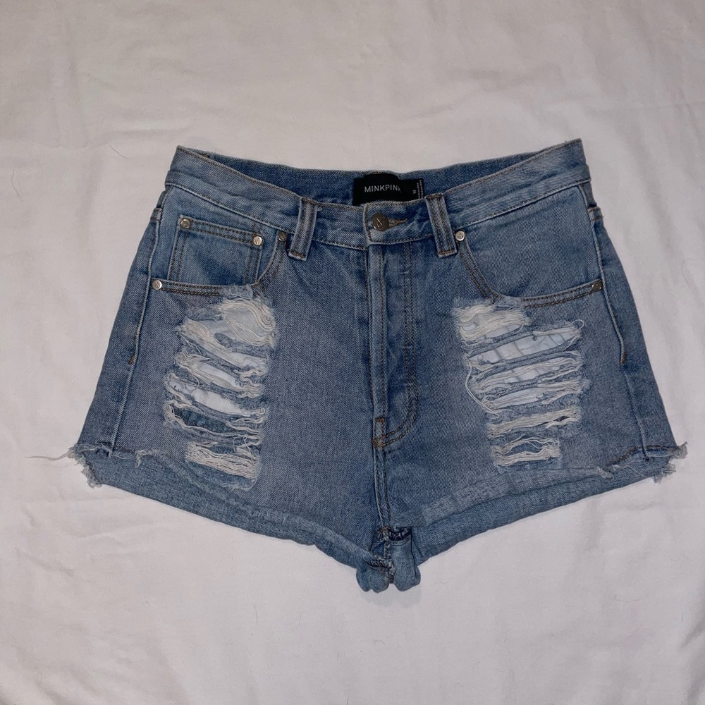MINKPINK jean shorts